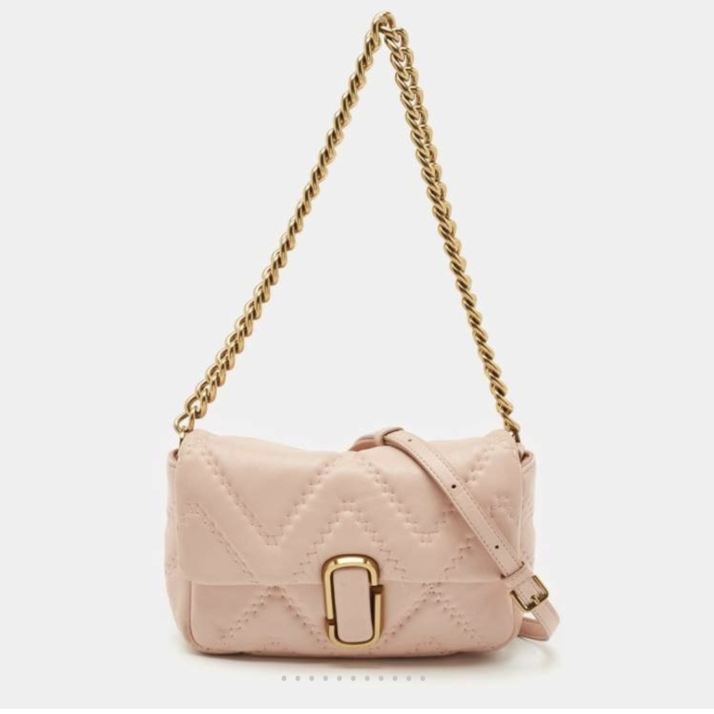 NWT Marc Jacobs Quilted Leather Shoulder Bag